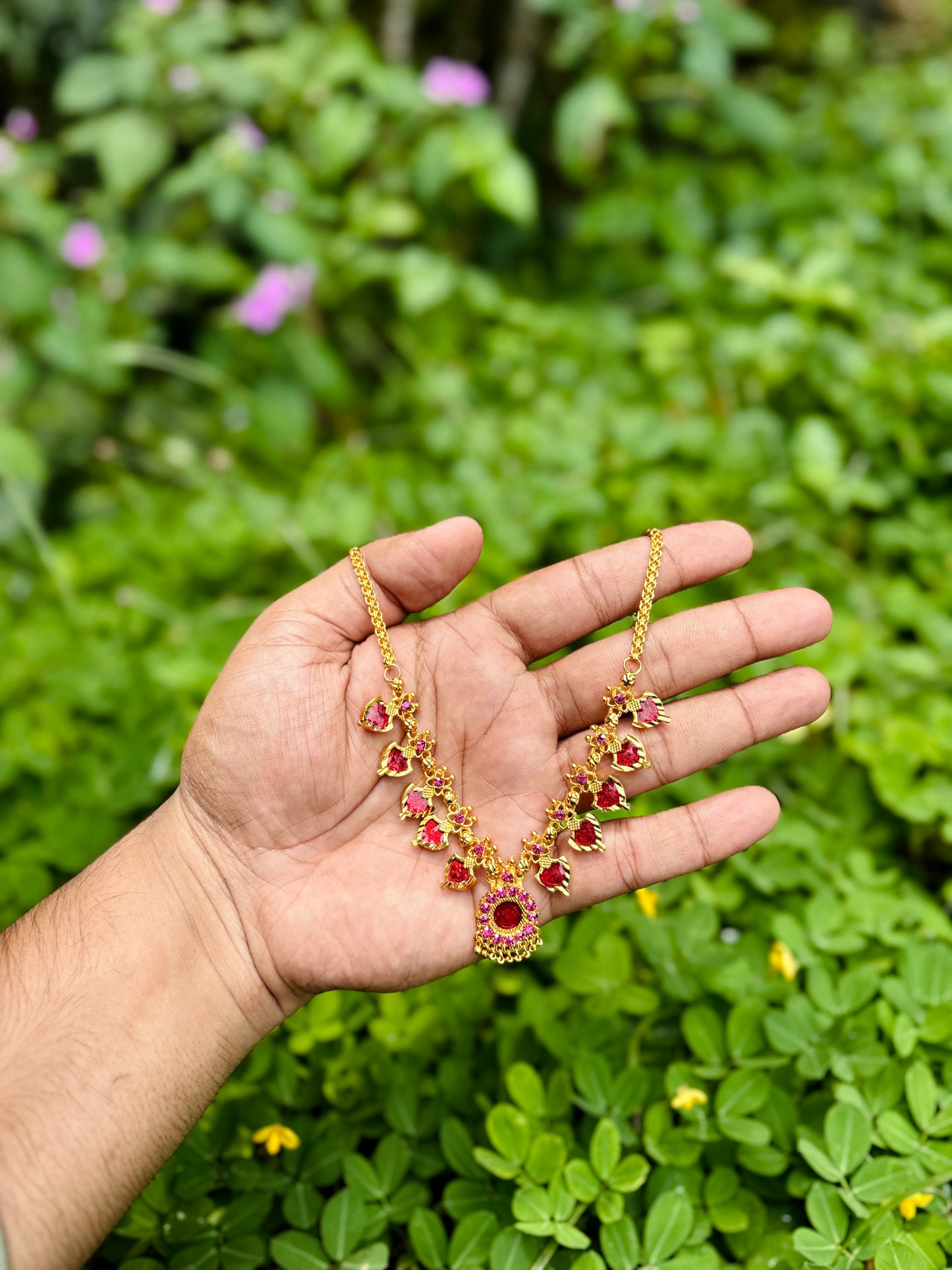 RED Palakka maala (4 leaf)