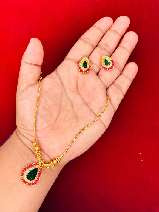 Traditional Pendant Haaram (JYO8158)