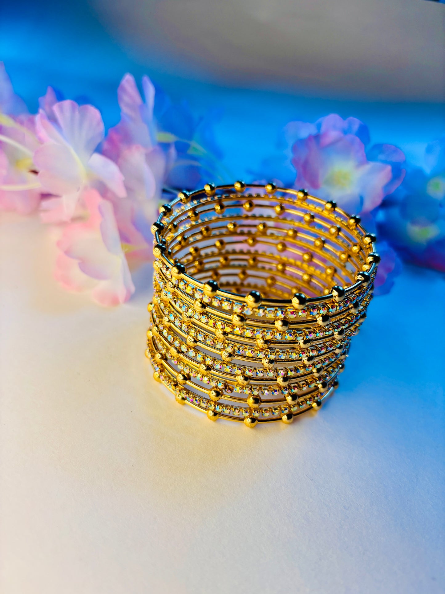Golden Glow Bangles