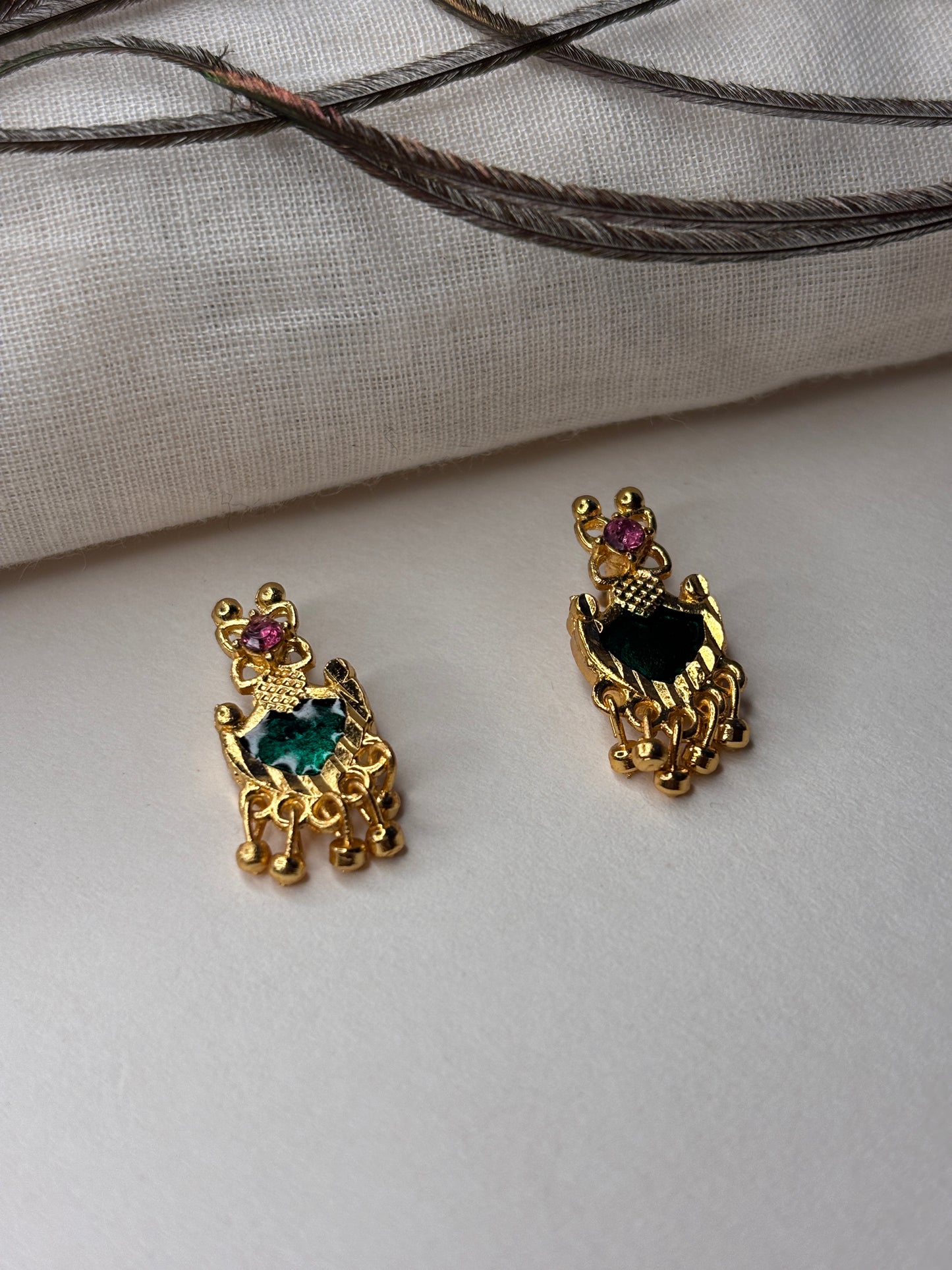 Palakka Maala with Earrings